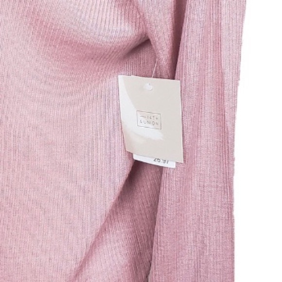NWT’s 14th and Union blush pink‎ knit sweater - Picture 8 of 8